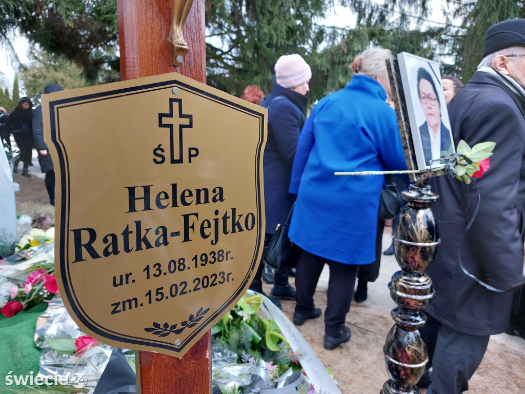 Pogrzeb Heleny Ratka-Fejtko