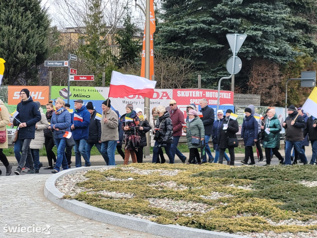 Marsz w intencji obrony czci Jana Pawła II