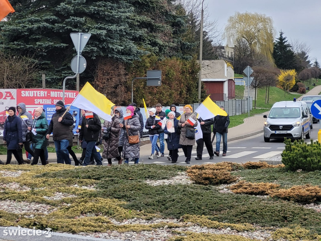 Marsz w intencji obrony czci Jana Pawła II