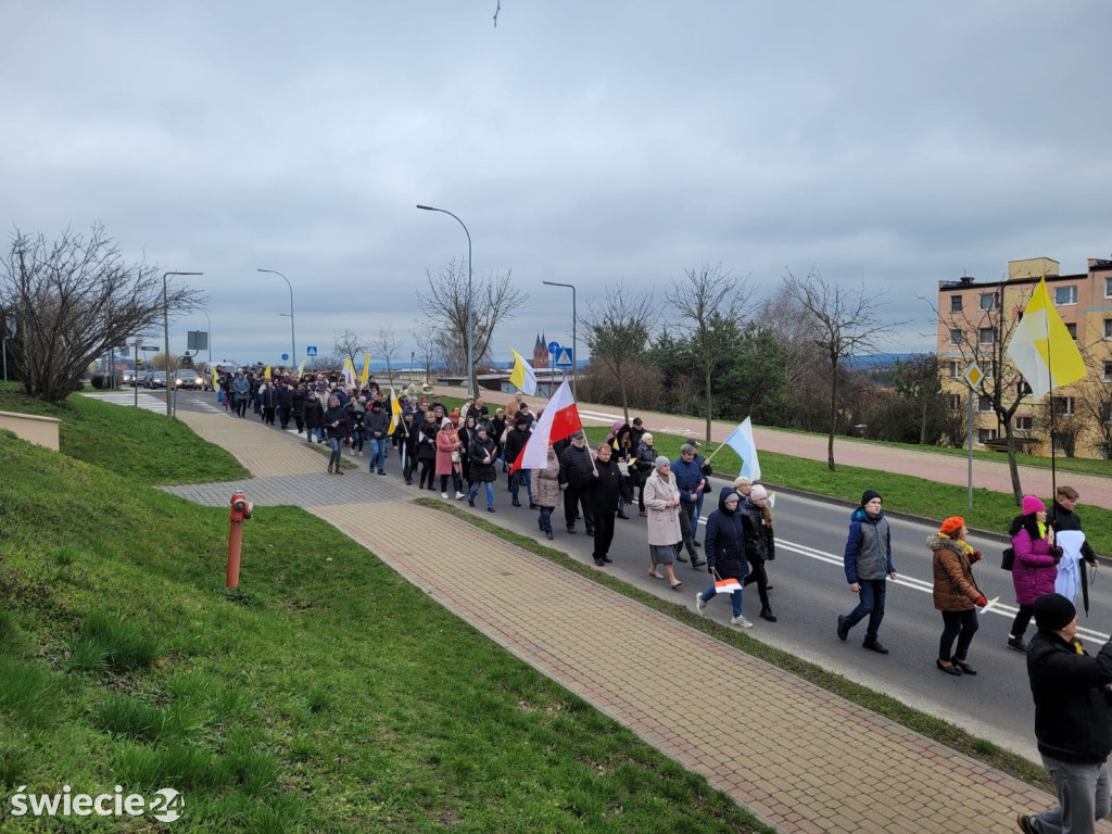 Marsz w intencji obrony czci Jana Pawła II
