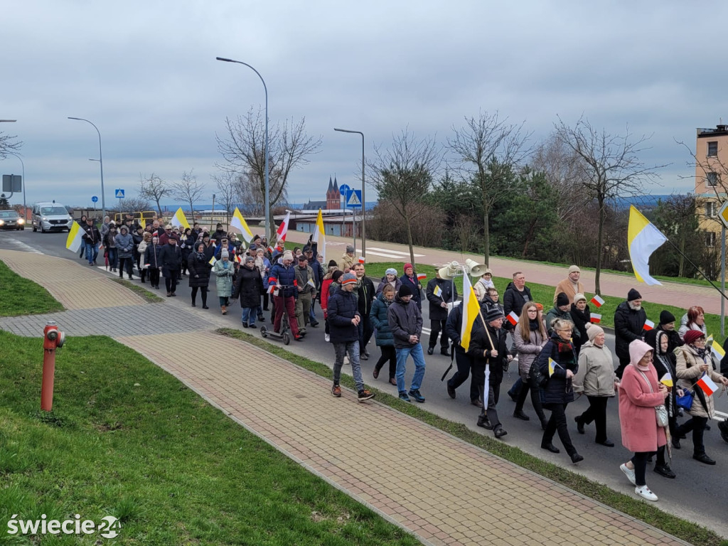 Marsz w intencji obrony czci Jana Pawła II