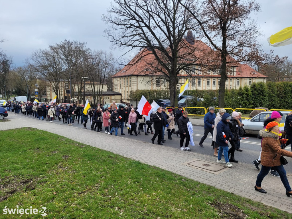 Marsz w intencji obrony czci Jana Pawła II