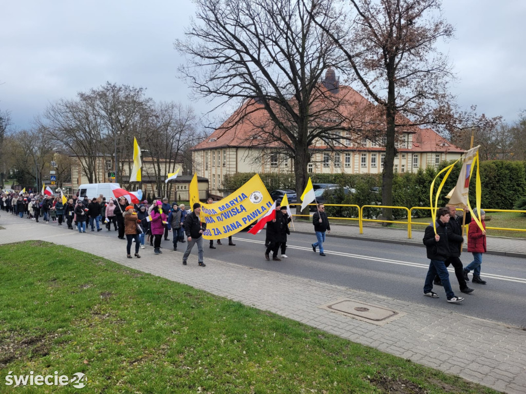 Marsz w intencji obrony czci Jana Pawła II