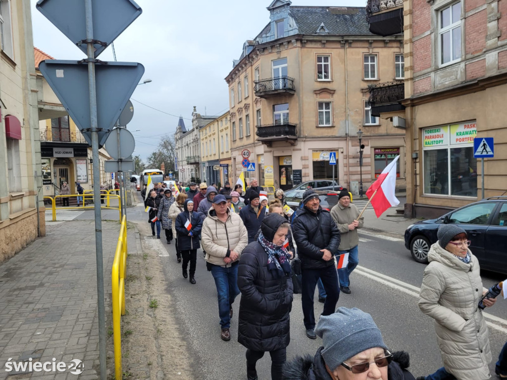 Marsz w intencji obrony czci Jana Pawła II