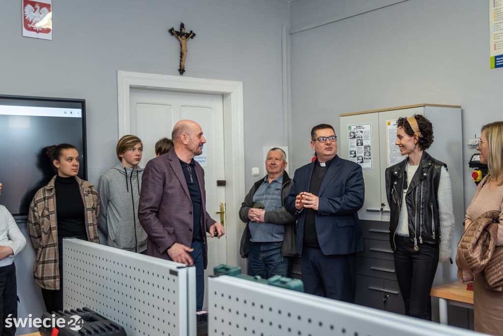 Otwarcie pracowni technicznej w Katoliku