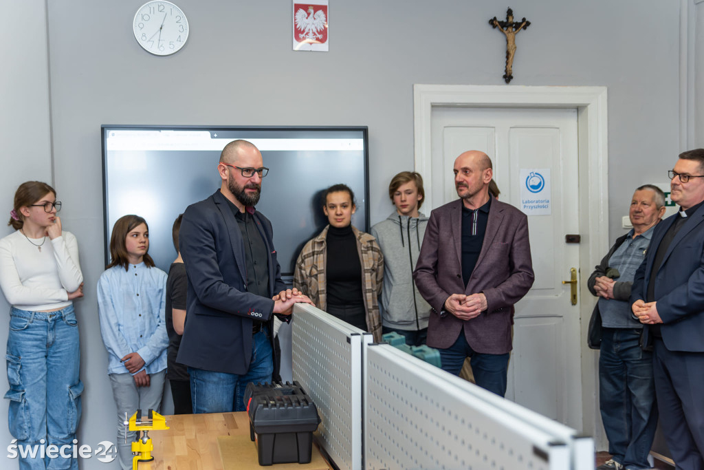 Otwarcie pracowni technicznej w Katoliku