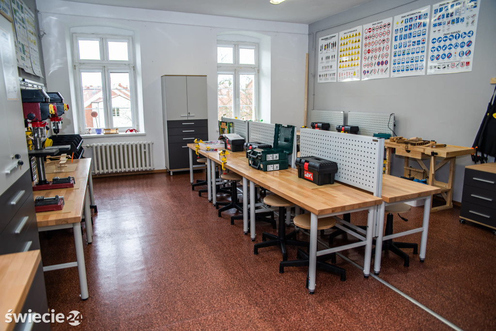 Otwarcie pracowni technicznej w Katoliku