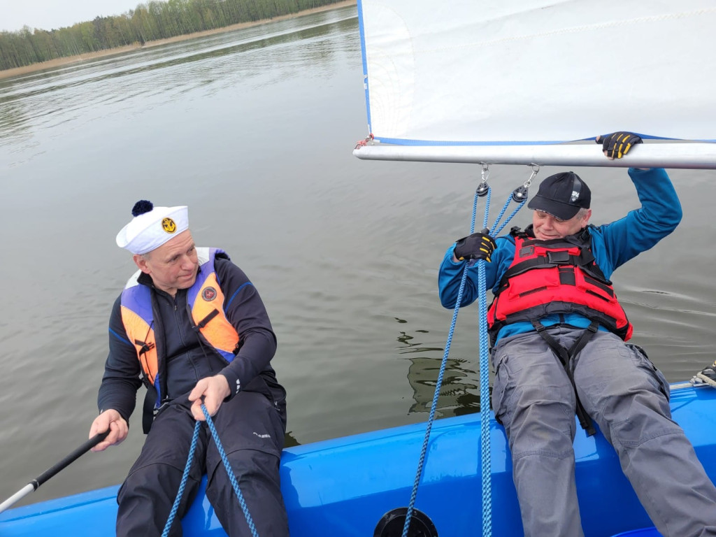 Rozpoczęcie sezonu żeglarskiego w Decznie