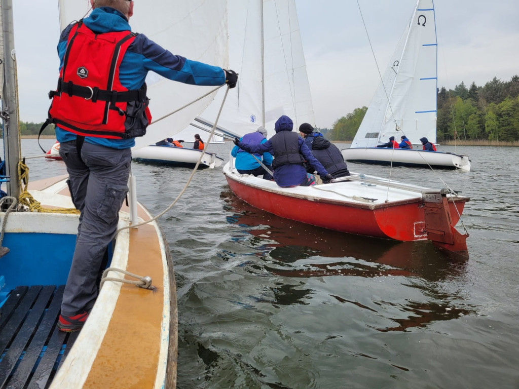 Rozpoczęcie sezonu żeglarskiego w Decznie