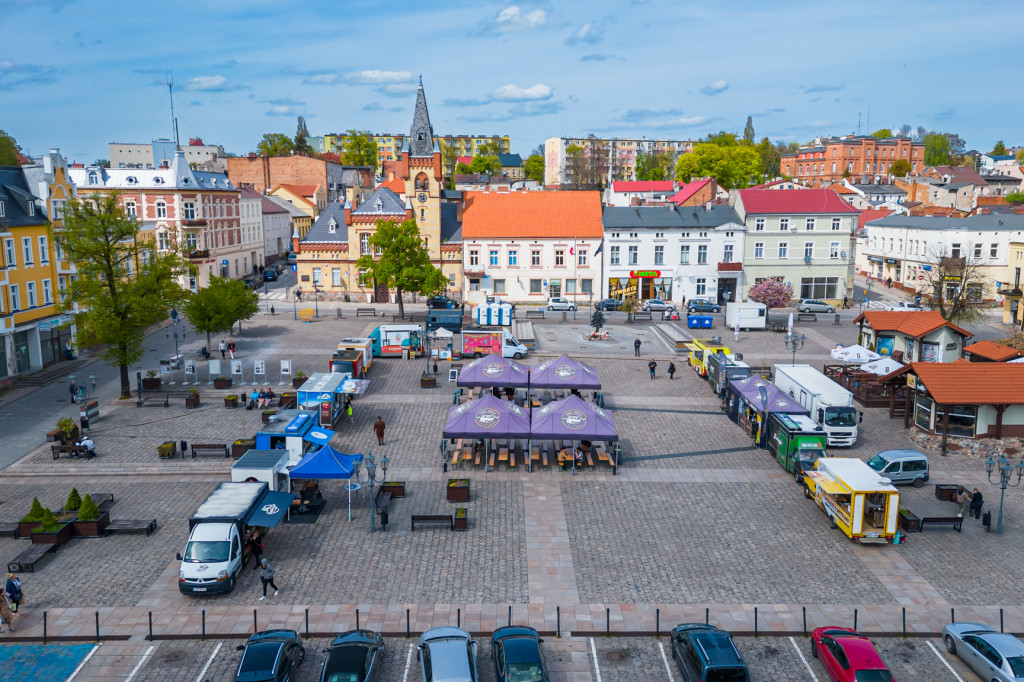 Food Trucki na Dużym Rynku