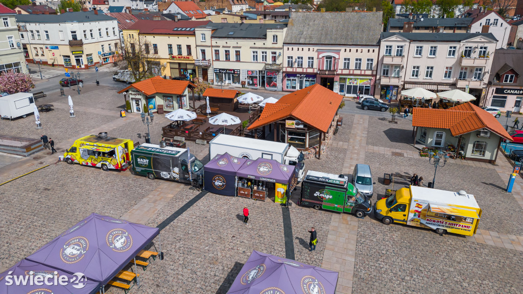 Food Trucki na Dużym Rynku