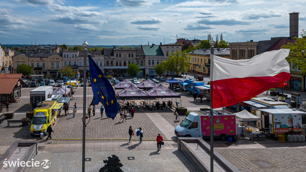 Food Trucki na Dużym Rynku