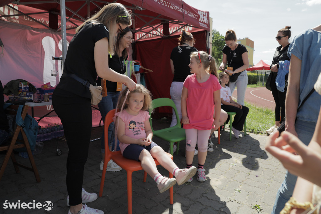 Piknik z okazji Dnia Dziecka w Świeciu