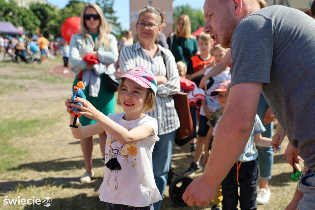 Piknik z okazji Dnia Dziecka w Świeciu