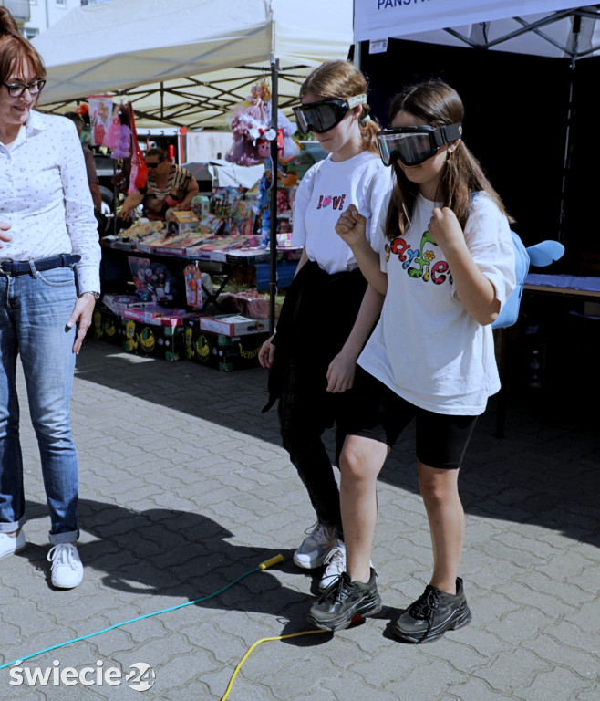 Piknik z okazji Dnia Dziecka w Świeciu