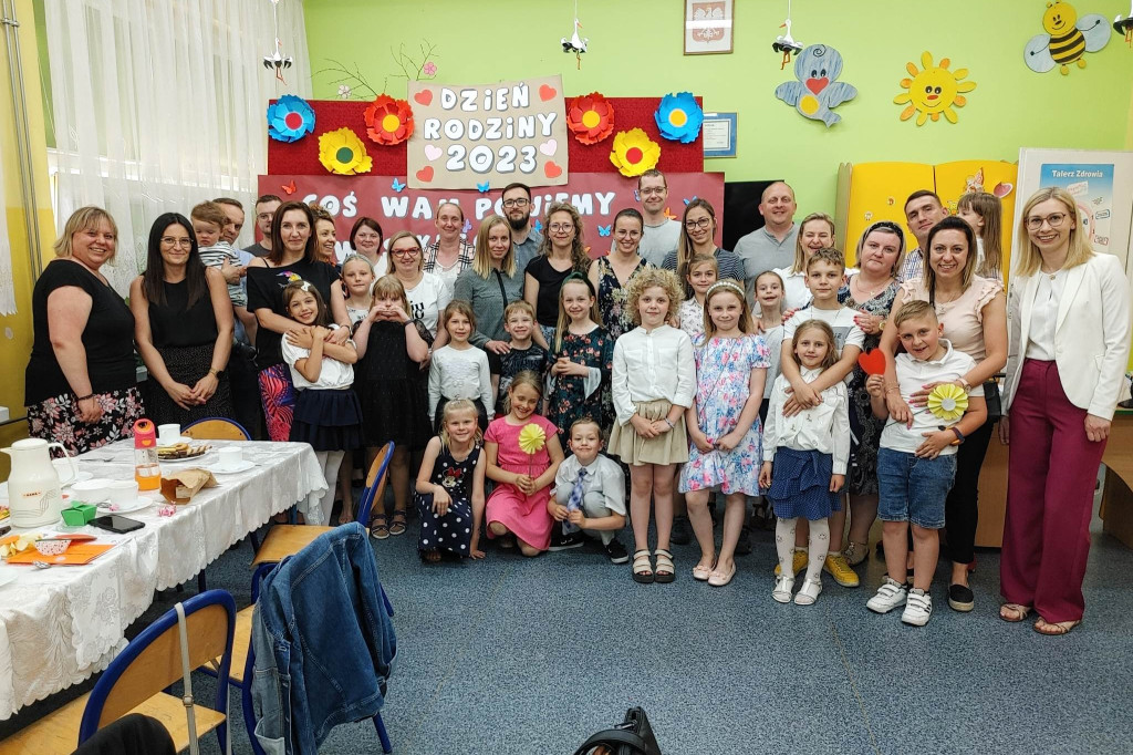 Dzień rodziny w SP 8 w Świeciu