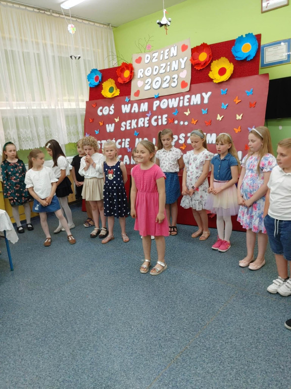 Dzień rodziny w SP 8 w Świeciu