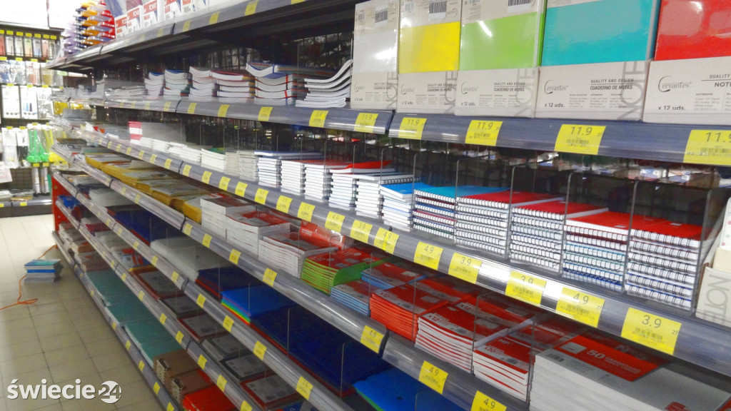 Market Super City na dzień przed otwarciem