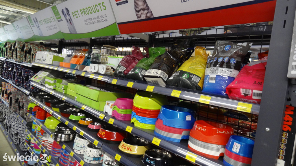Market Super City na dzień przed otwarciem