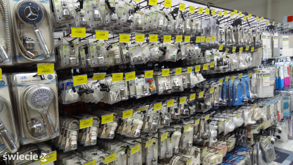Market Super City na dzień przed otwarciem