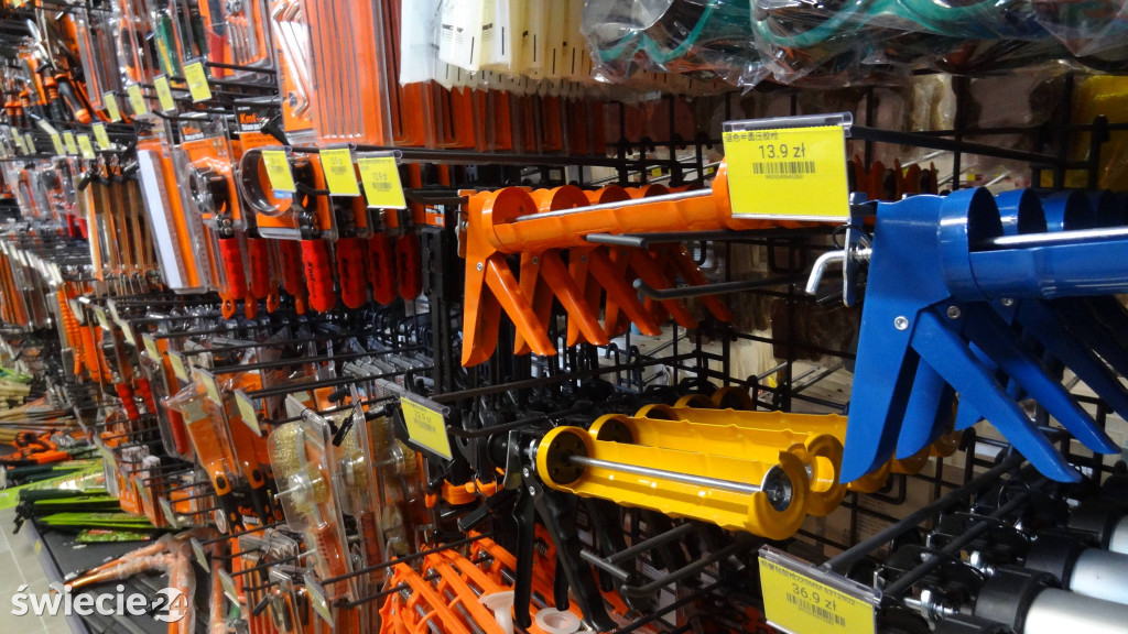Market Super City na dzień przed otwarciem