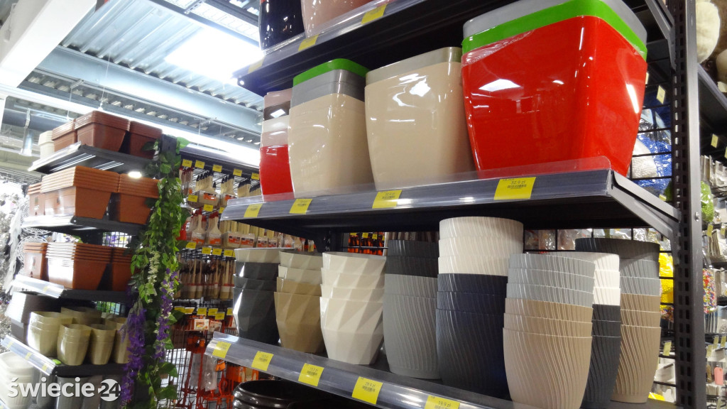Market Super City na dzień przed otwarciem