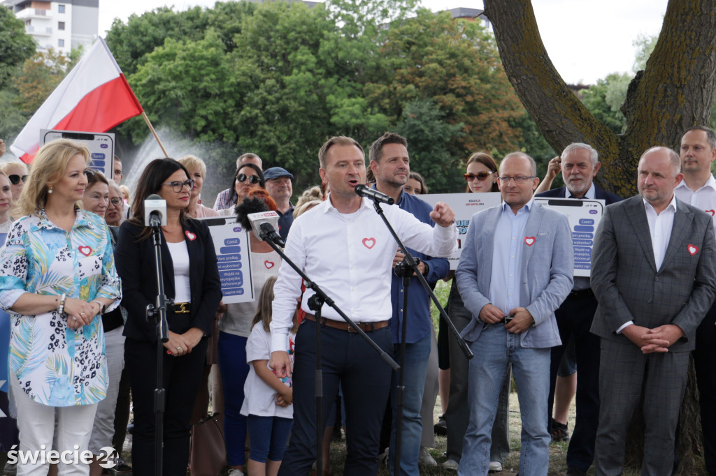 Każdy chciał zdjęcie z Rafałem Trzaskowskim