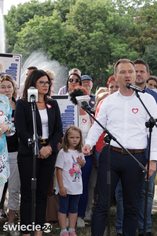 Każdy chciał zdjęcie z Rafałem Trzaskowskim