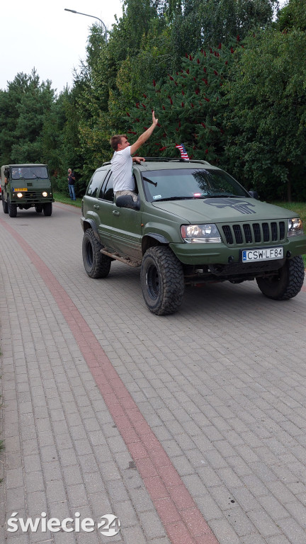 Zlot pojazdów militarnych w Świekatowie