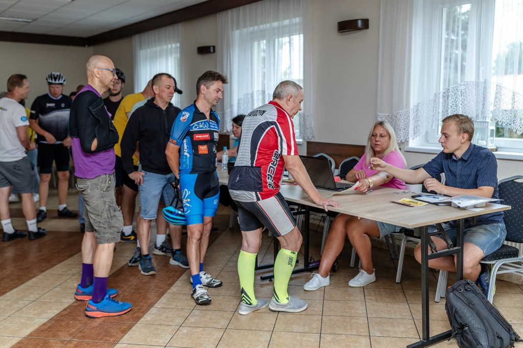 Wyścig Mocni w wierze na rowerze