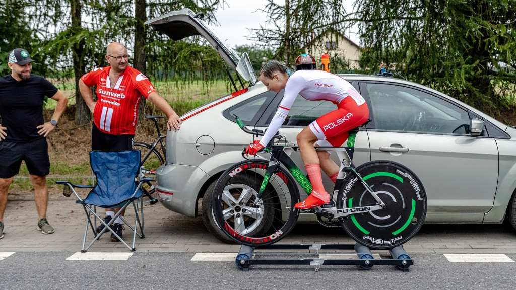 Wyścig Mocni w wierze na rowerze