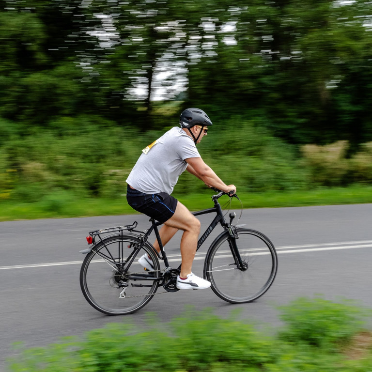Wyścig Mocni w wierze na rowerze