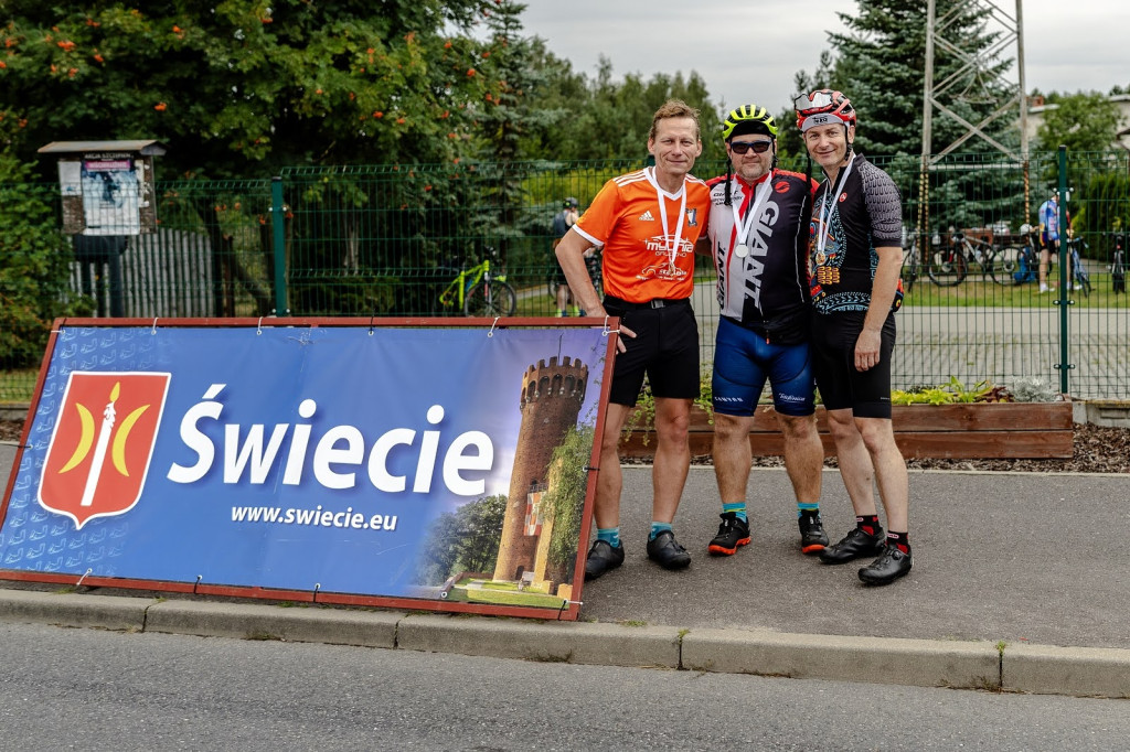 Wyścig Mocni w wierze na rowerze