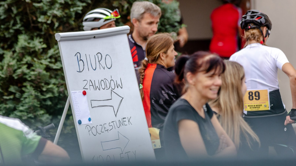 Wyścig Mocni w wierze na rowerze