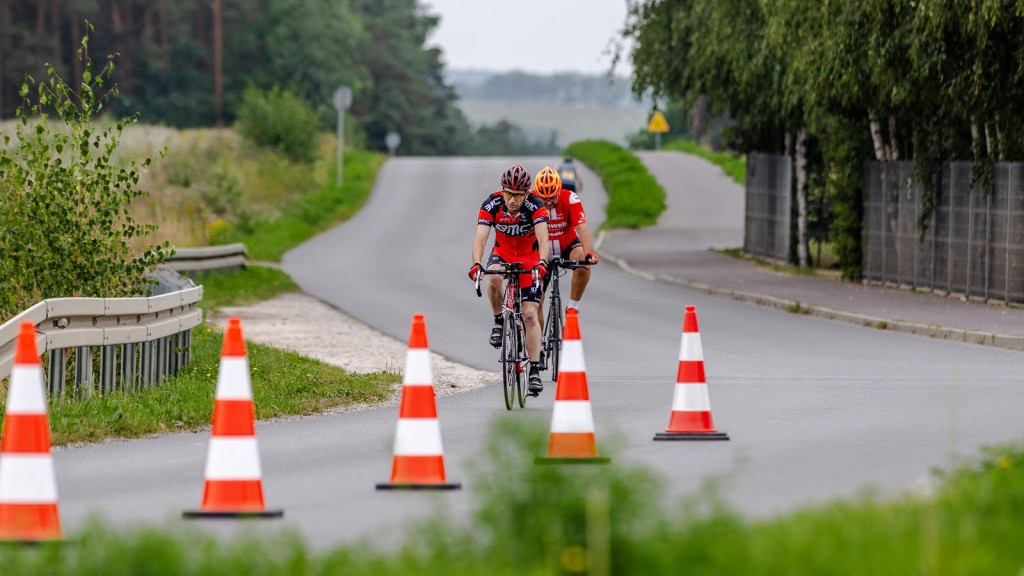Wyścig Mocni w wierze na rowerze
