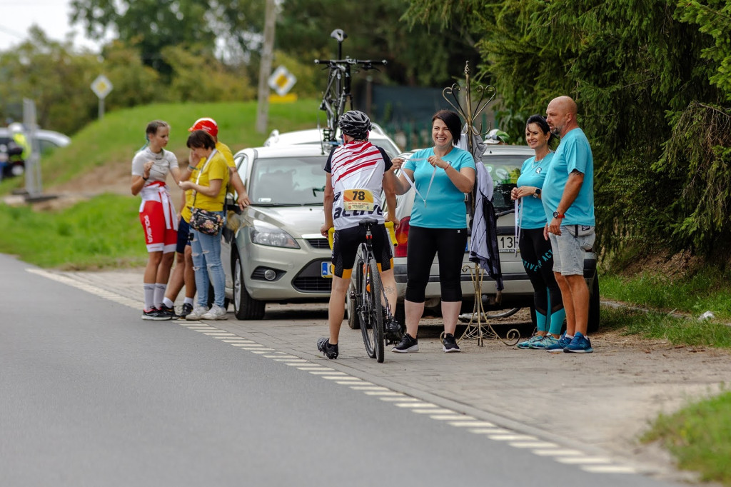 Wyścig Mocni w wierze na rowerze