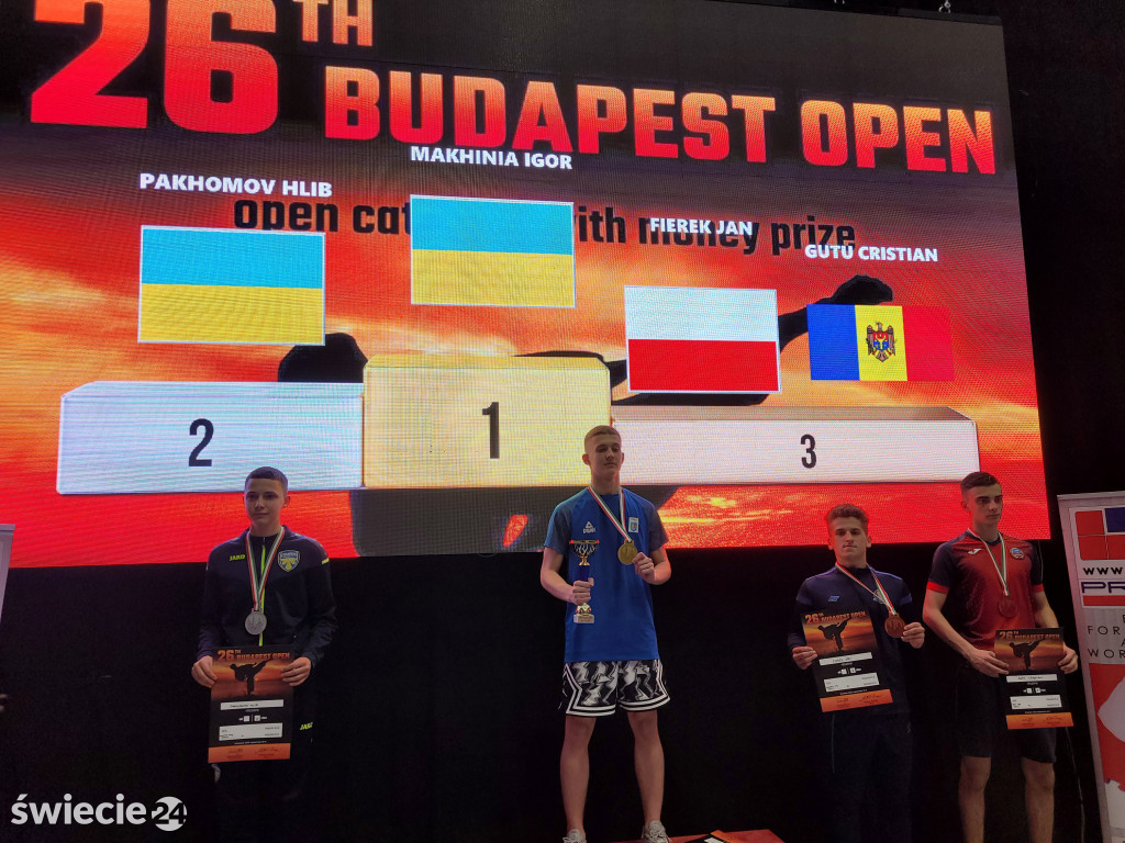 Sukcesy karateków w Budapeszcie