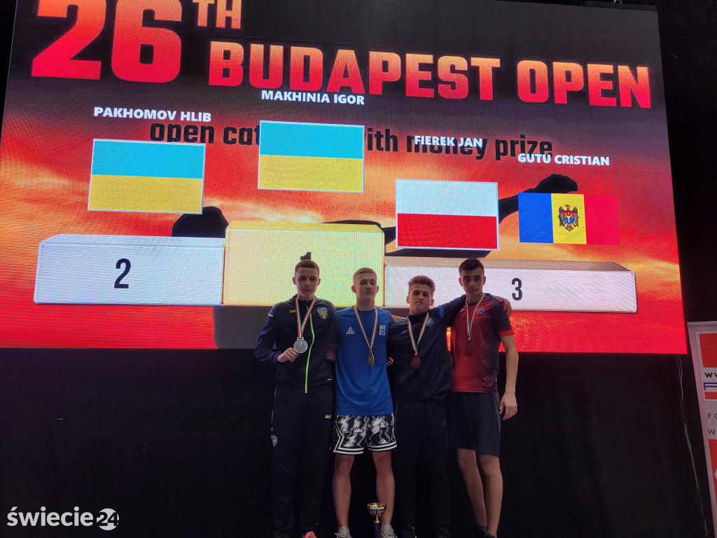 Sukcesy karateków w Budapeszcie