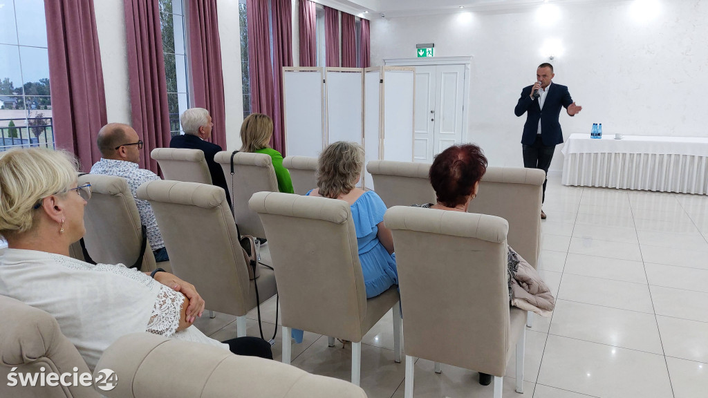 Spotkanie wyborcze Przemysława Sznajdrowskiego
