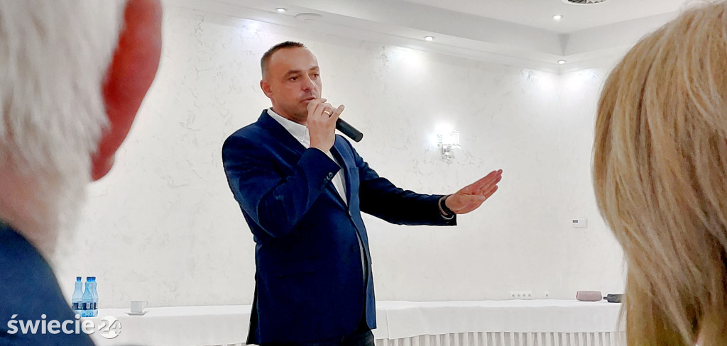 Spotkanie wyborcze Przemysława Sznajdrowskiego