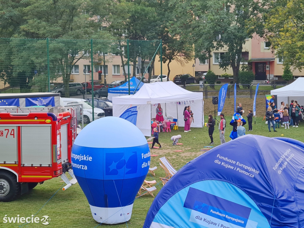 Piknik z funduszami europejskimi na Mariankach