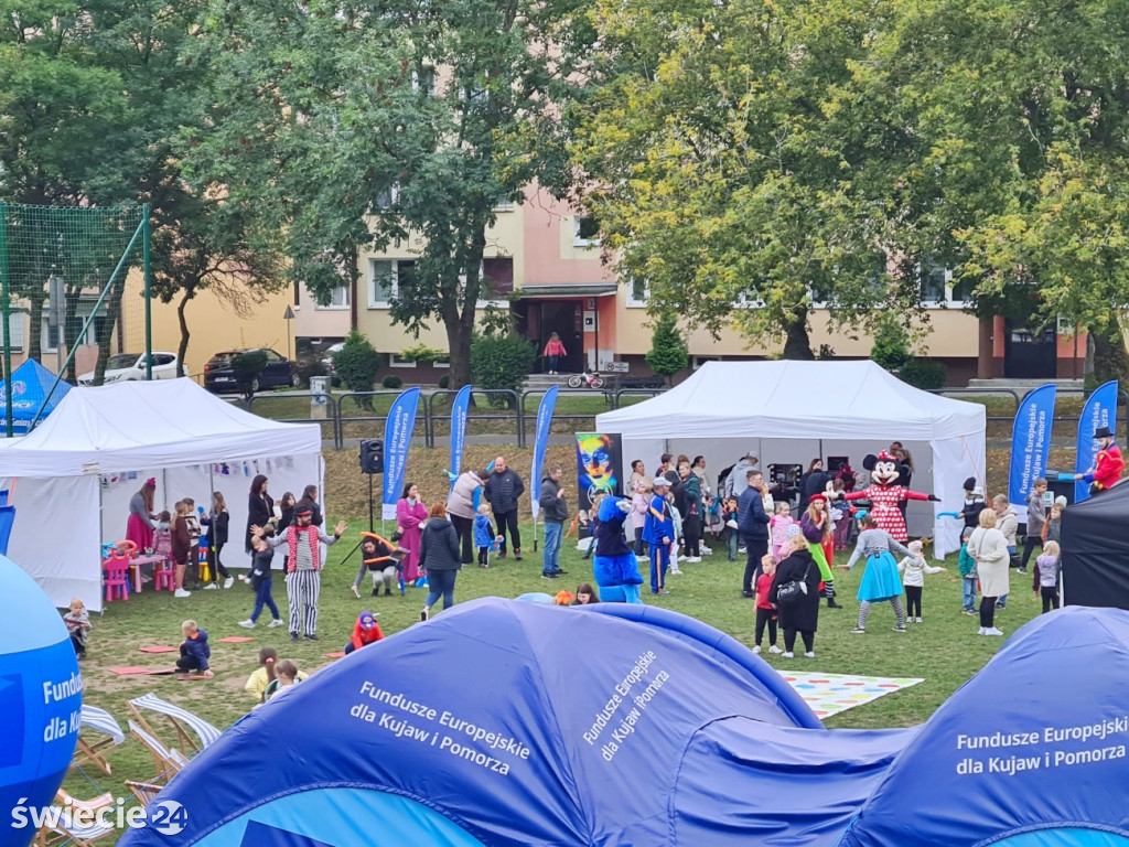 Piknik z funduszami europejskimi na Mariankach