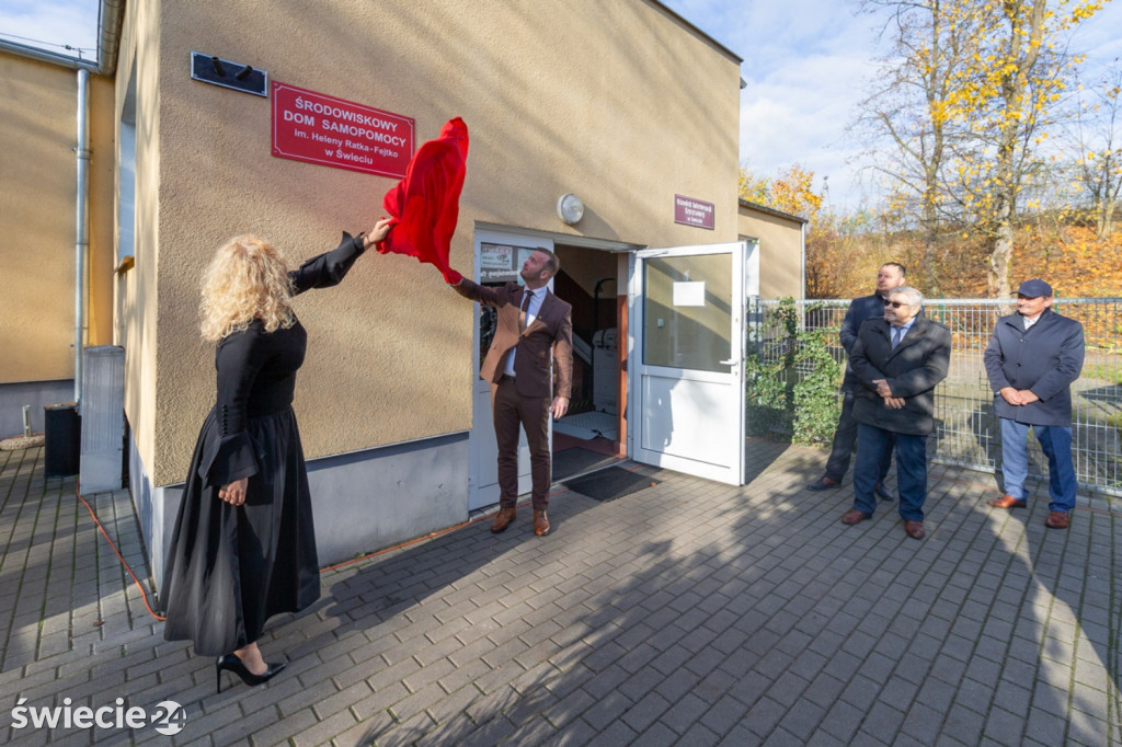 Dom samopomocy w Świeciu ma patrona
