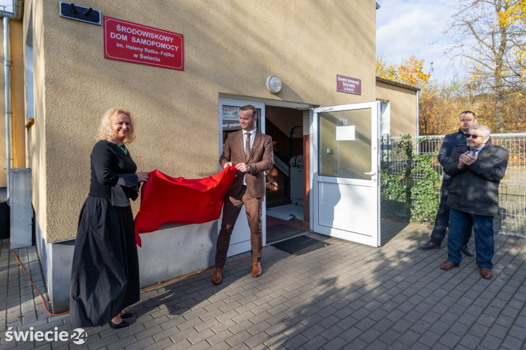 Dom samopomocy w Świeciu ma patrona