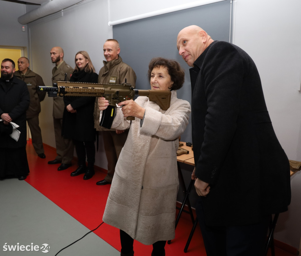 Wirtualna strzelnica w ZSP już działa