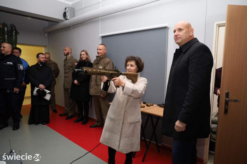 Wirtualna strzelnica w ZSP już działa