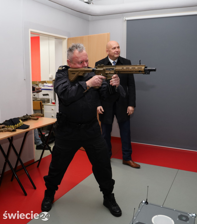 Wirtualna strzelnica w ZSP już działa