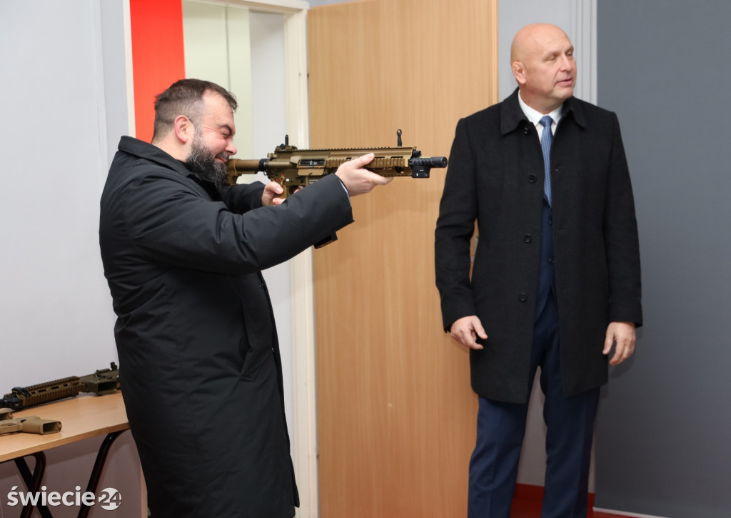 Wirtualna strzelnica w ZSP już działa