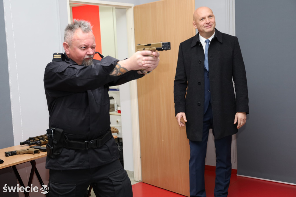 Wirtualna strzelnica w ZSP już działa