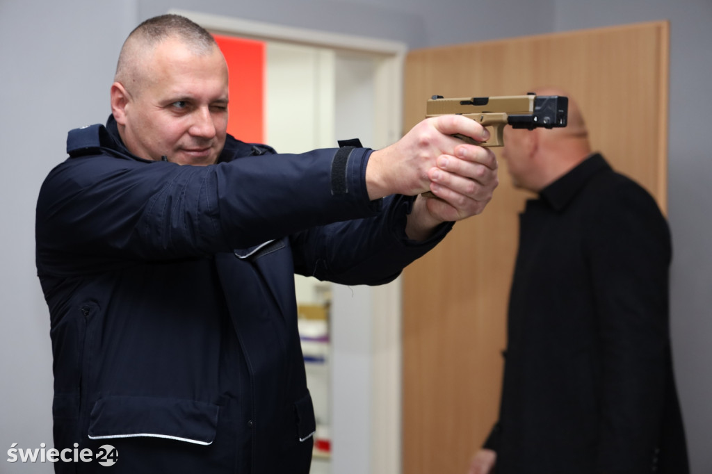 Wirtualna strzelnica w ZSP już działa